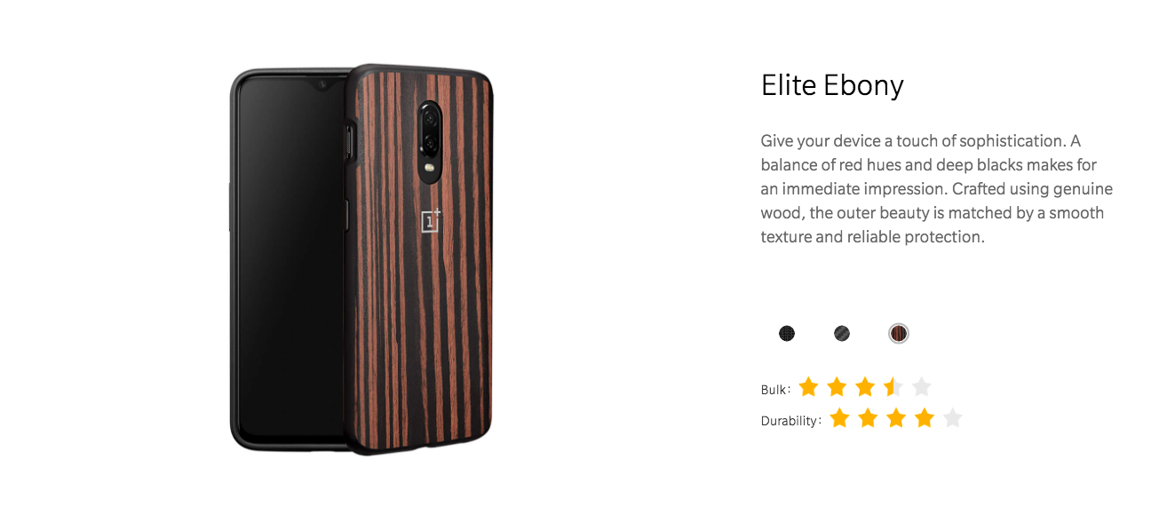Elite Ebony Give your device a touch of sophistication. A balance of red hues and deep blacks makes for an immediate impression. Crafted using genuine wood, the outer beauty is matched by a smooth texture and reliable protection.