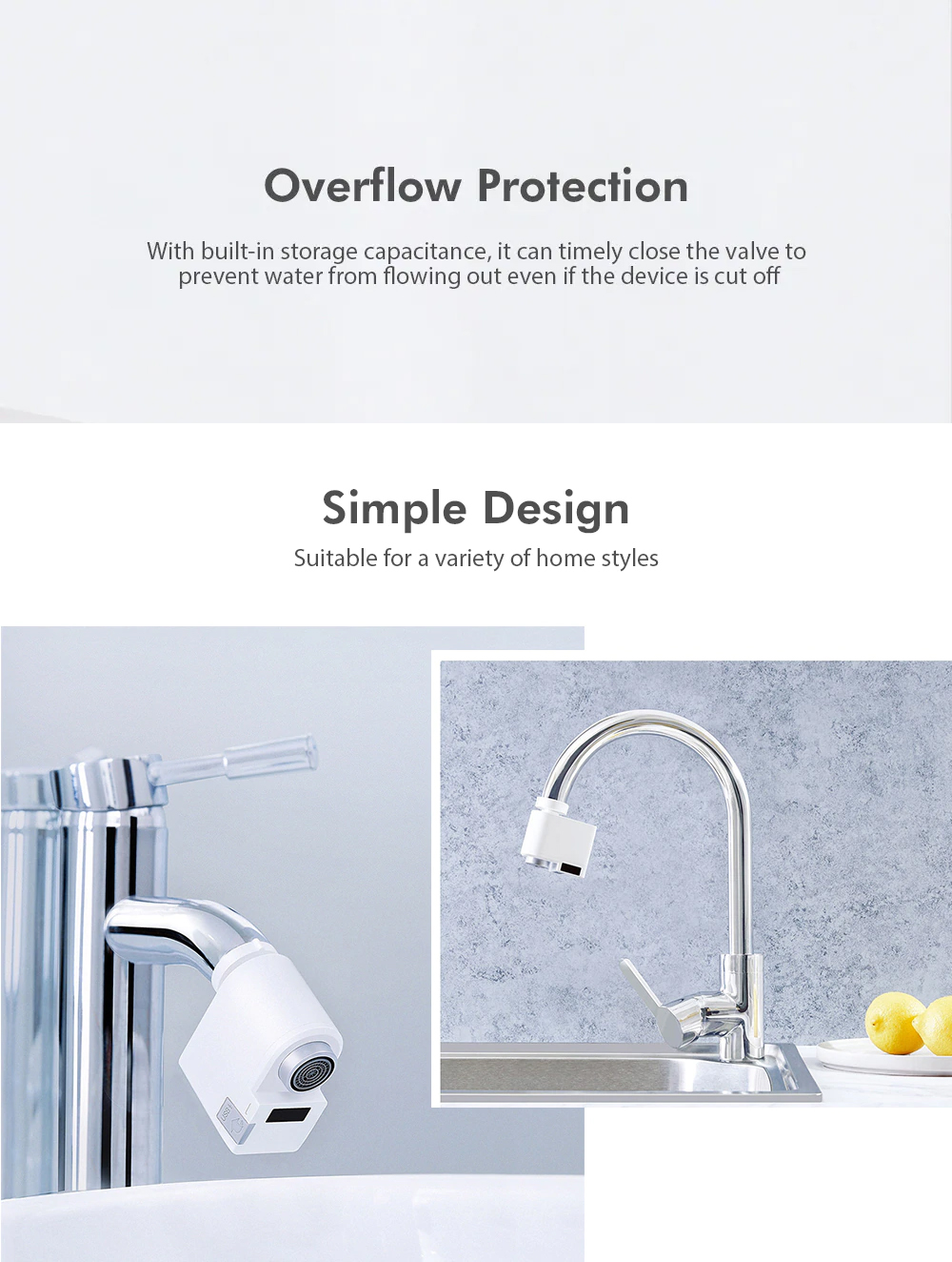 Xiaomi Zajia Infrared Induction Water Saving Faucet